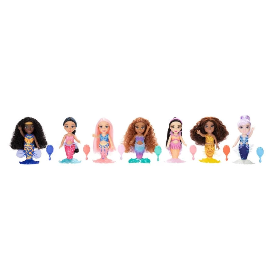 TLM Logo Ariel and Sisters Mermaid Petite Matching Outfit Set for Kids