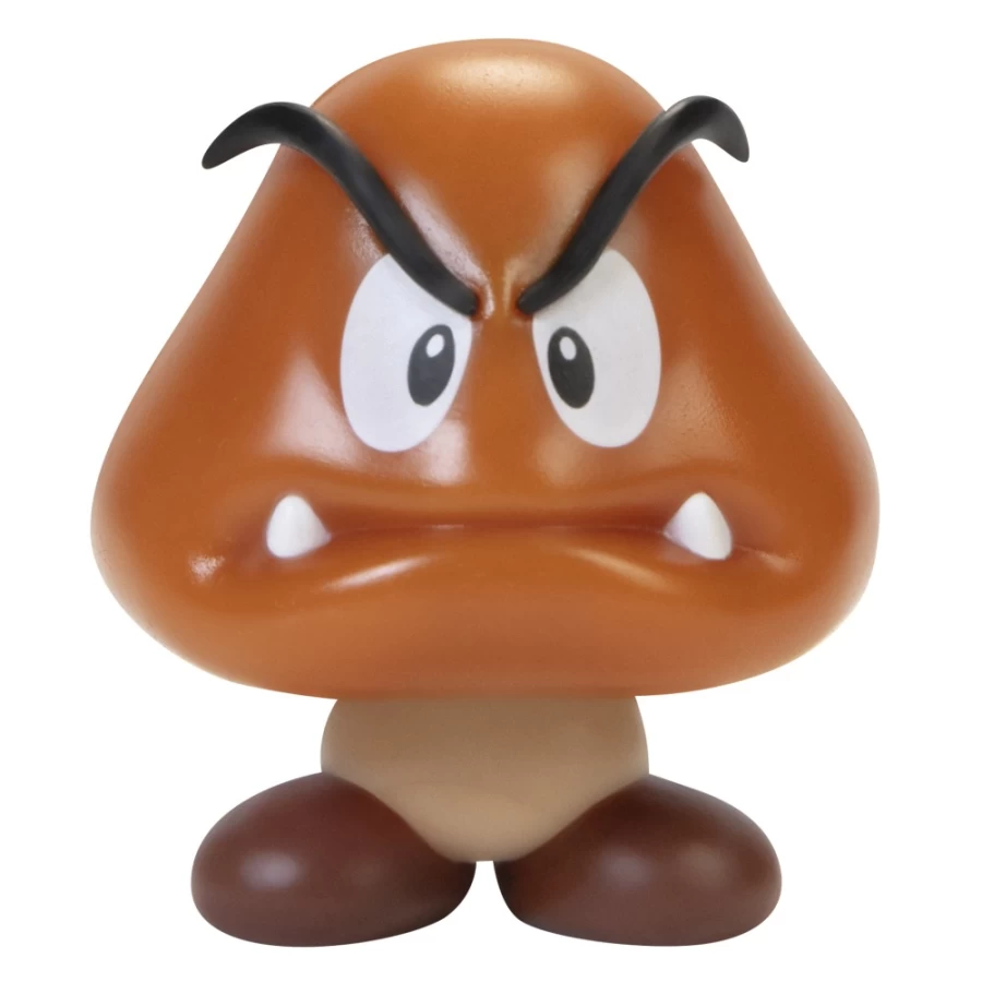 Super Mario Goomba 2.5-Inch Articulated Action Figure – Collectible Posable Character