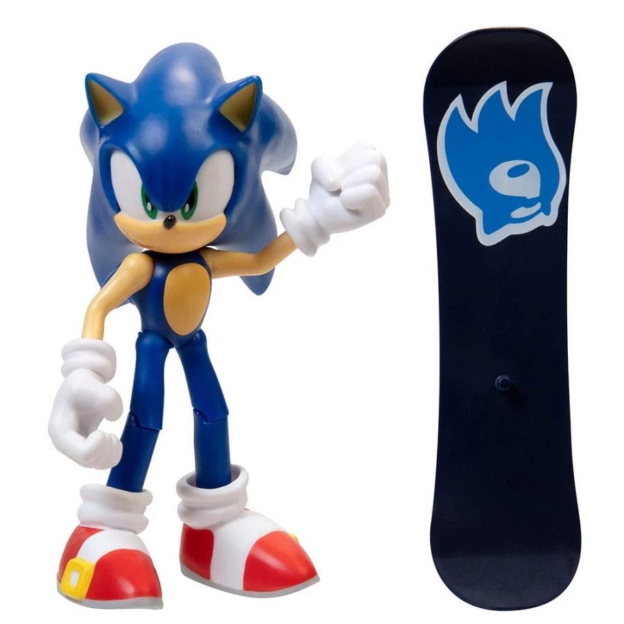 Sonic the Hedgehog 4-Inch Action Figure - Official Collectible Character Model