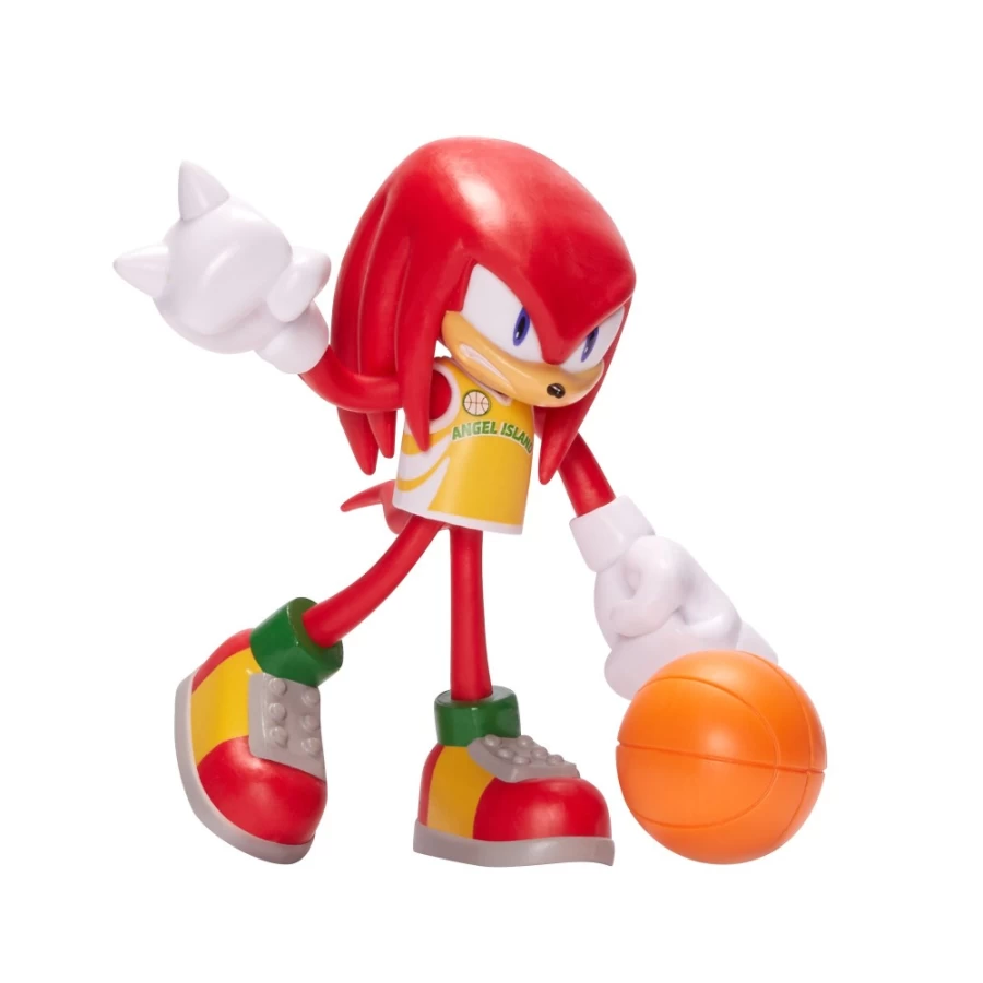 Sonic the Hedgehog Knuckles 4-Inch Basketball Action Figure
