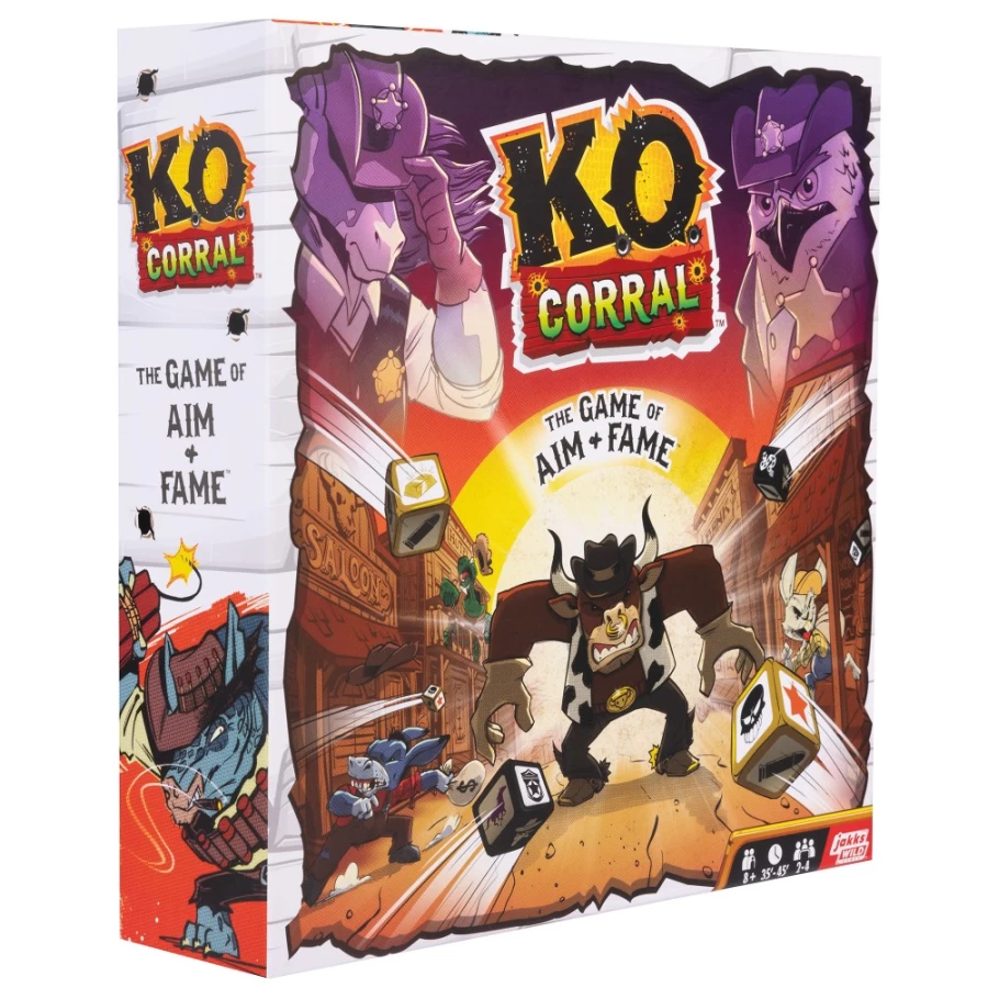 JAKKS Wild Games KO Corral - Western-Themed Playset for Kids