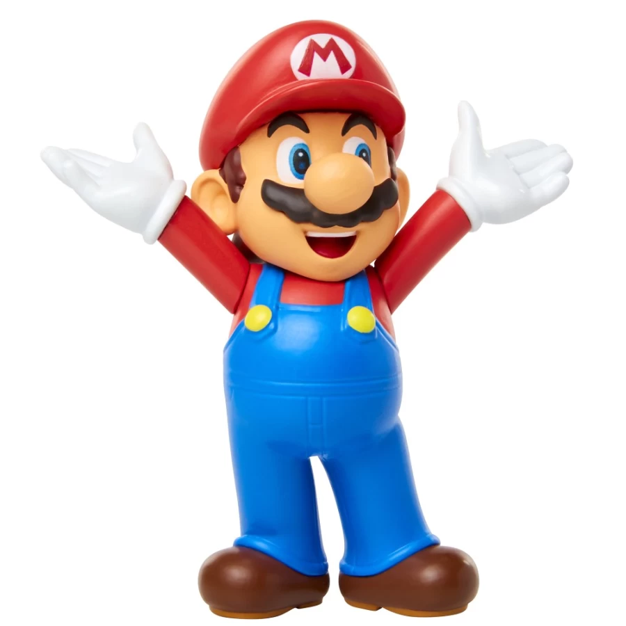 Super Mario Open Arms Pose 2.5-Inch Articulated Action Figure – Nintendo Collectible