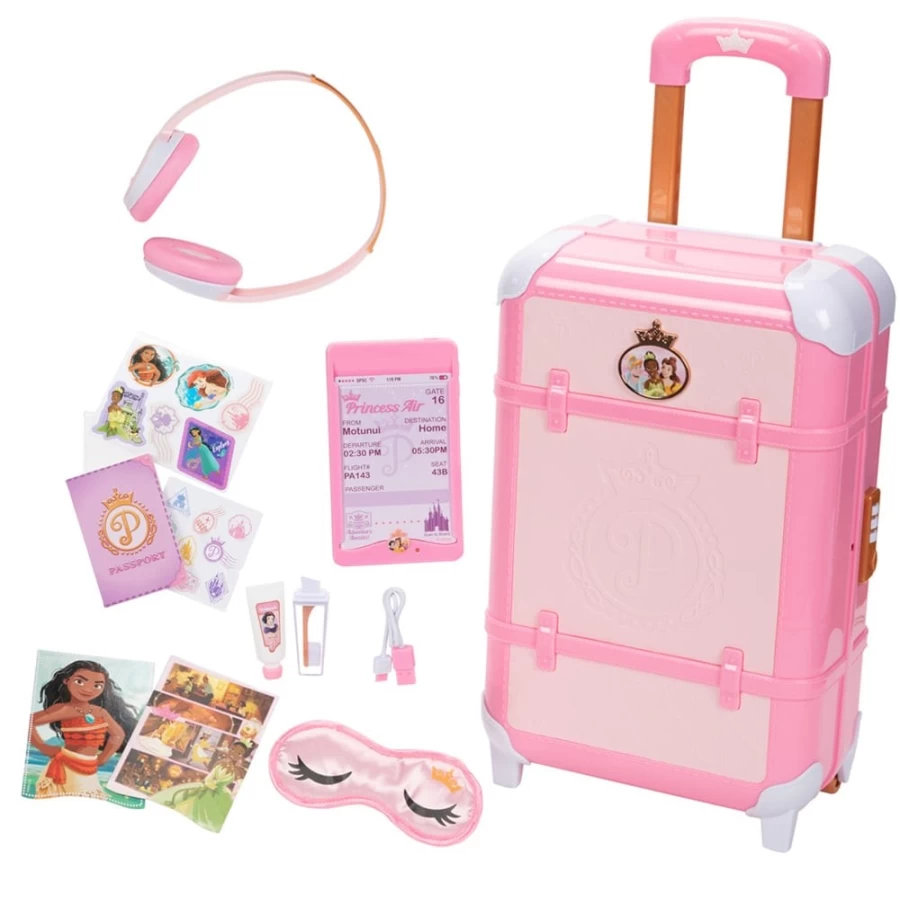 DPSK World Traveler Kids Play Suitcase - Lightweight Carry-On Luggage for Children's Pretend Travel Adventures
