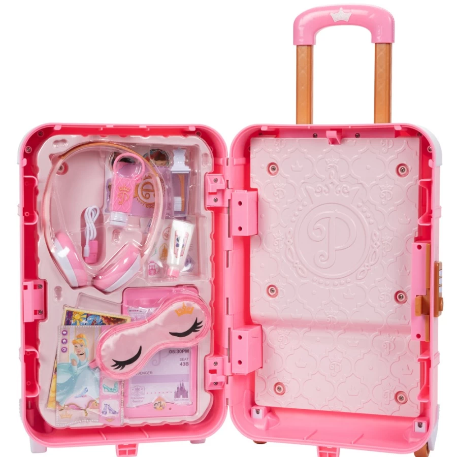 DPSK World Traveler Kids Play Suitcase - Lightweight Carry-On Luggage for Children's Pretend Travel Adventures