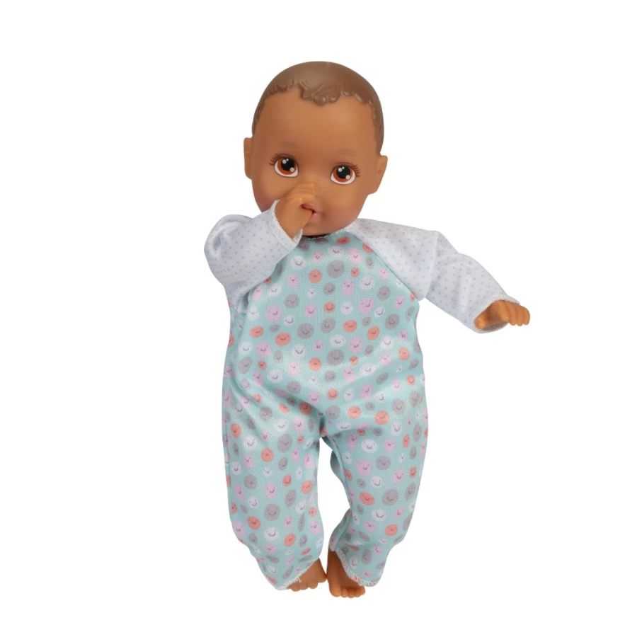 "Perfectly-Cute 8" Brunette Baby Doll with Brown Eyes (Outfit May Vary) - My Lil Baby Doll"