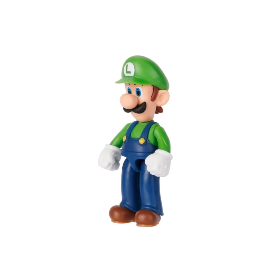 Super Mario Articulated Luigi 2.5-Inch Poseable Action Figure - Official Nintendo Collectible