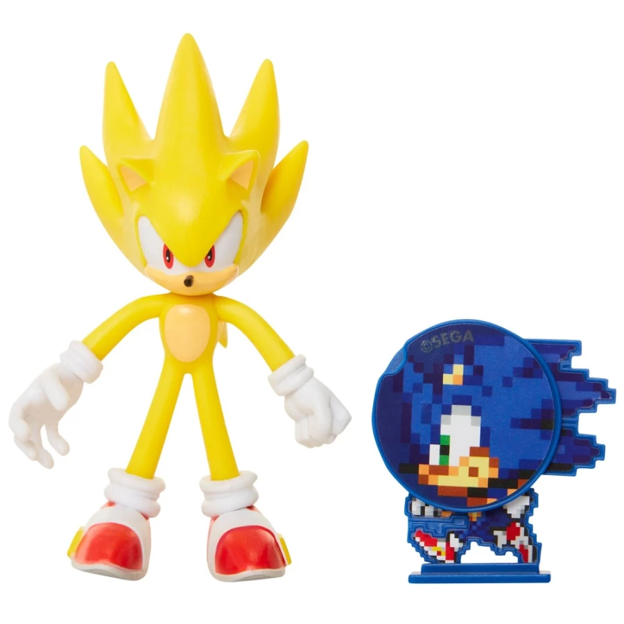 Sonic the Hedgehog Super Sonic 4-Inch Action Figure - Official Collectible