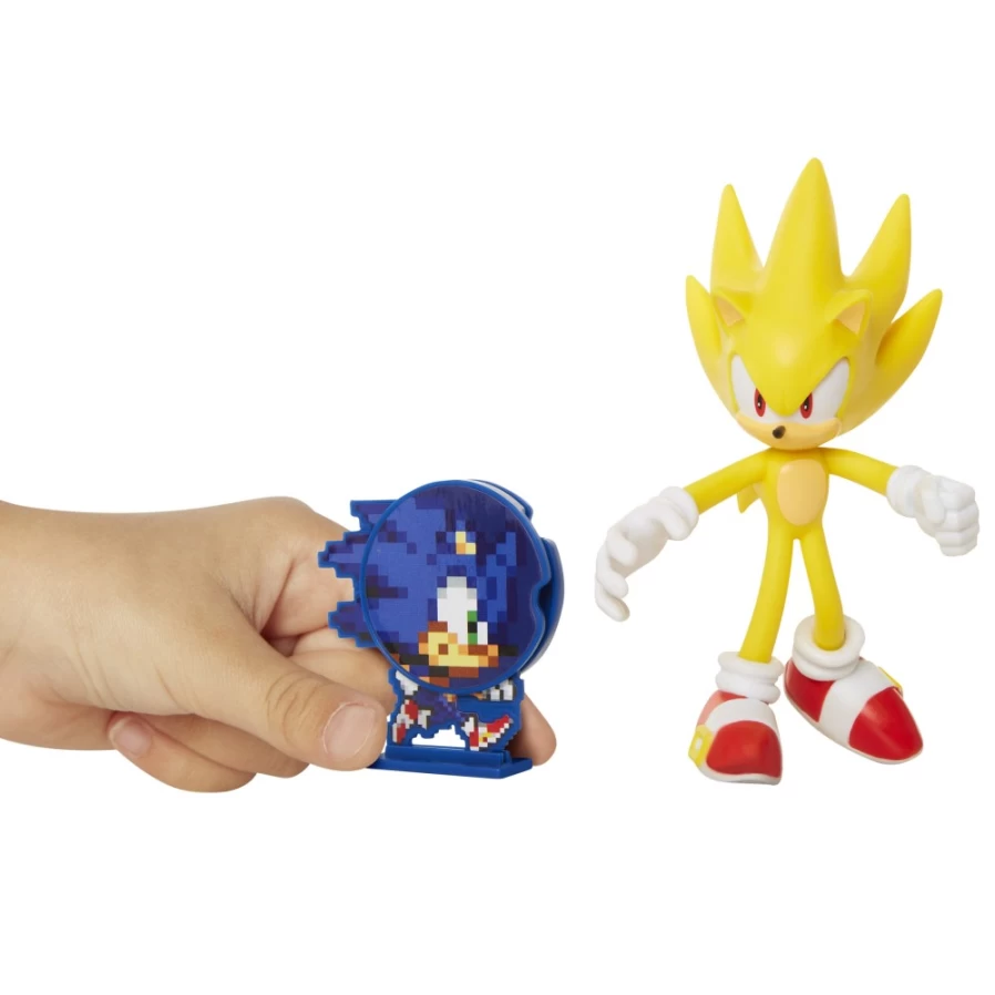 Sonic the Hedgehog Super Sonic 4-Inch Action Figure - Official Collectible