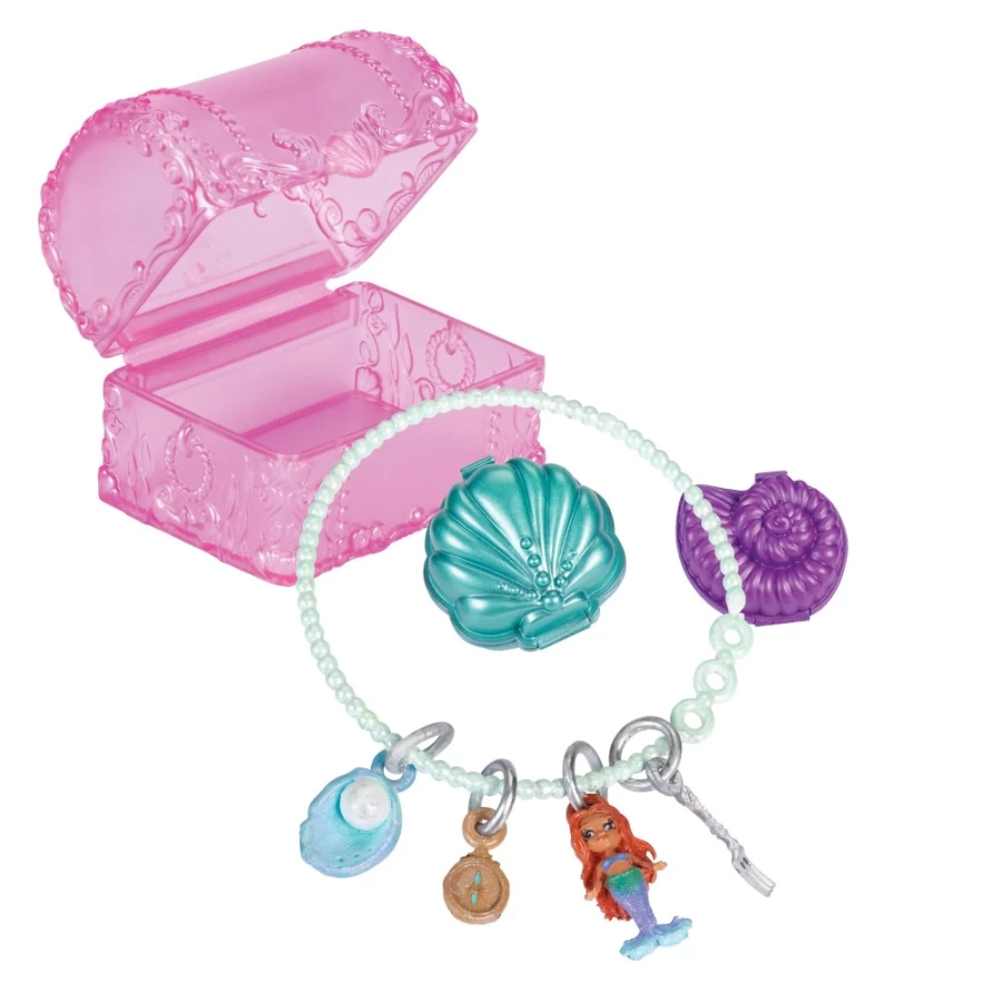 "Ariel's & Friends Sea Treasures Chest Assortment by TLM – Kids' Underwater Adventure Toy Set"