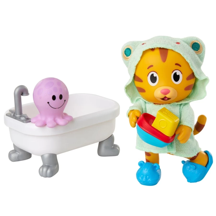"Jack Logo Bath Time Fun Figure Set - Waterproof Toy for Kids"