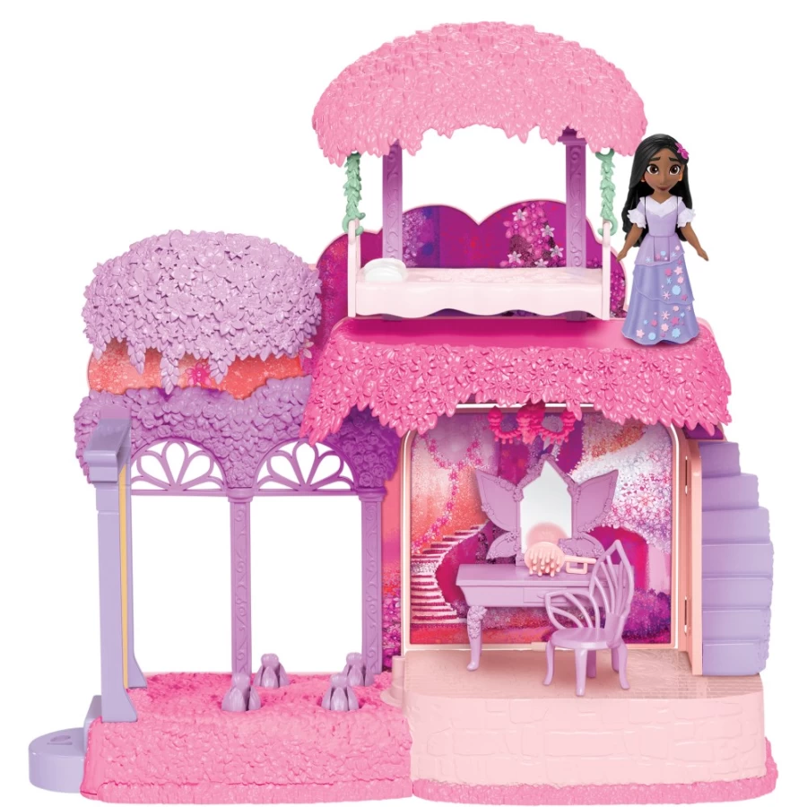 "Encanto Isabela's Garden Room Playset – Magical Dollhouse Toy for Kids"