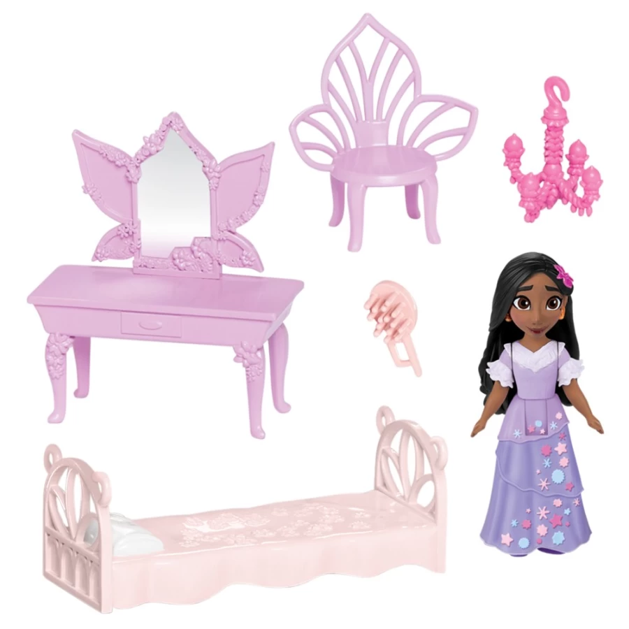"Encanto Isabela's Garden Room Playset – Magical Dollhouse Toy for Kids"