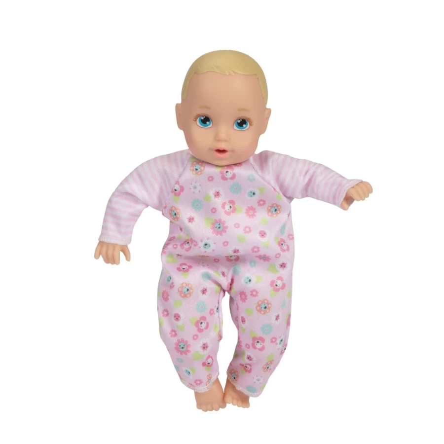 "Perfectly-Cute 8 Inch Blonde Baby Doll With Blue Eyes - Outfit May Vary"
