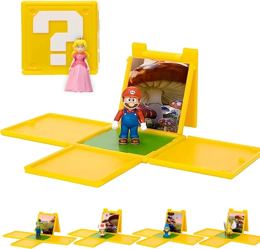 Super Mario Bros 1.25 Inch Mini Figures 6-Pack - Official Collectible Character Set