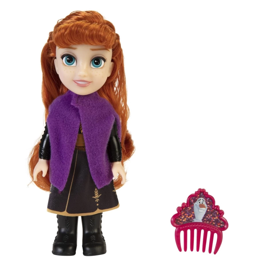 Frozen Anna Adventure Doll - Petite Collectible Figure for Disney Fans