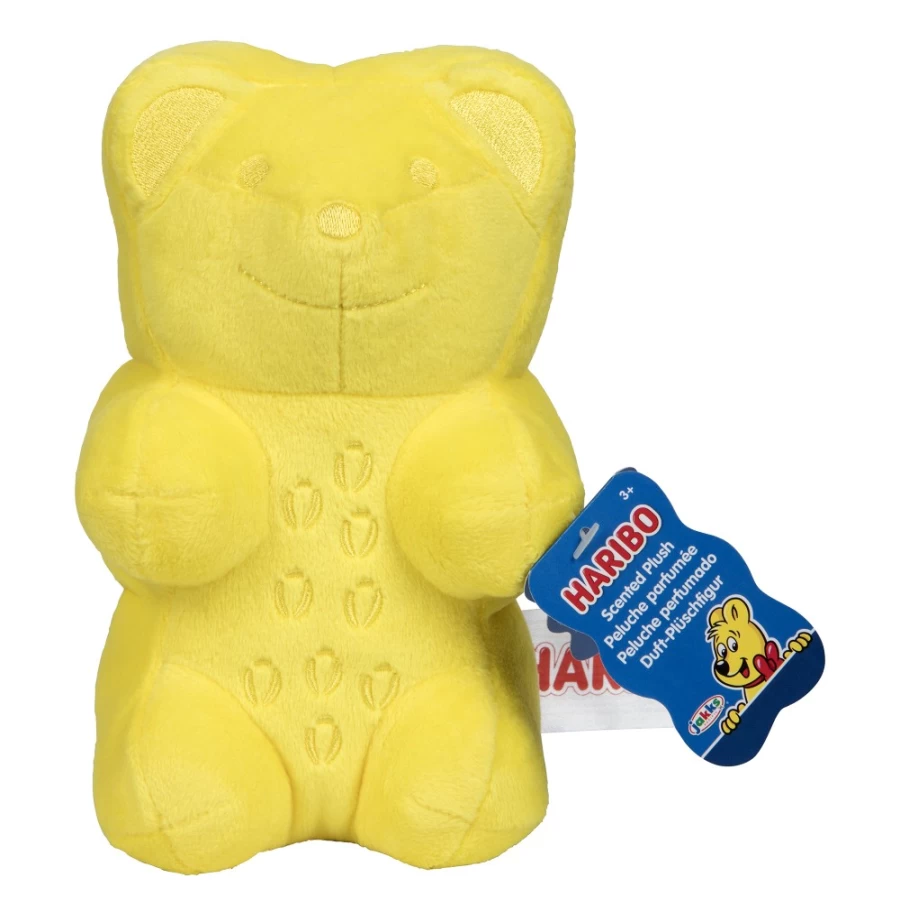 Haribo Goldbears Yellow Plush Toy - Soft Stuffed Animal Candy Collectible