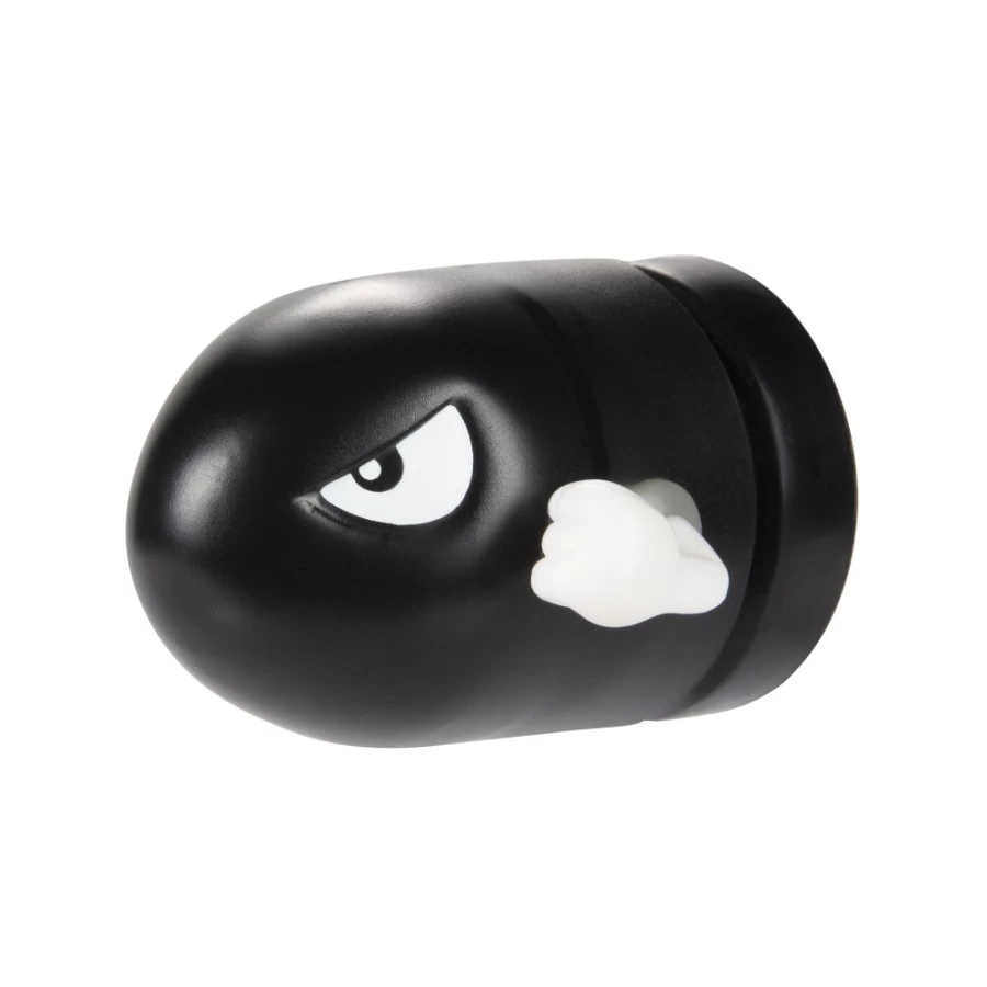 Super Mario Bullet Bill 2.5-Inch Articulated Action Figure - Official Nintendo Collectible Toy