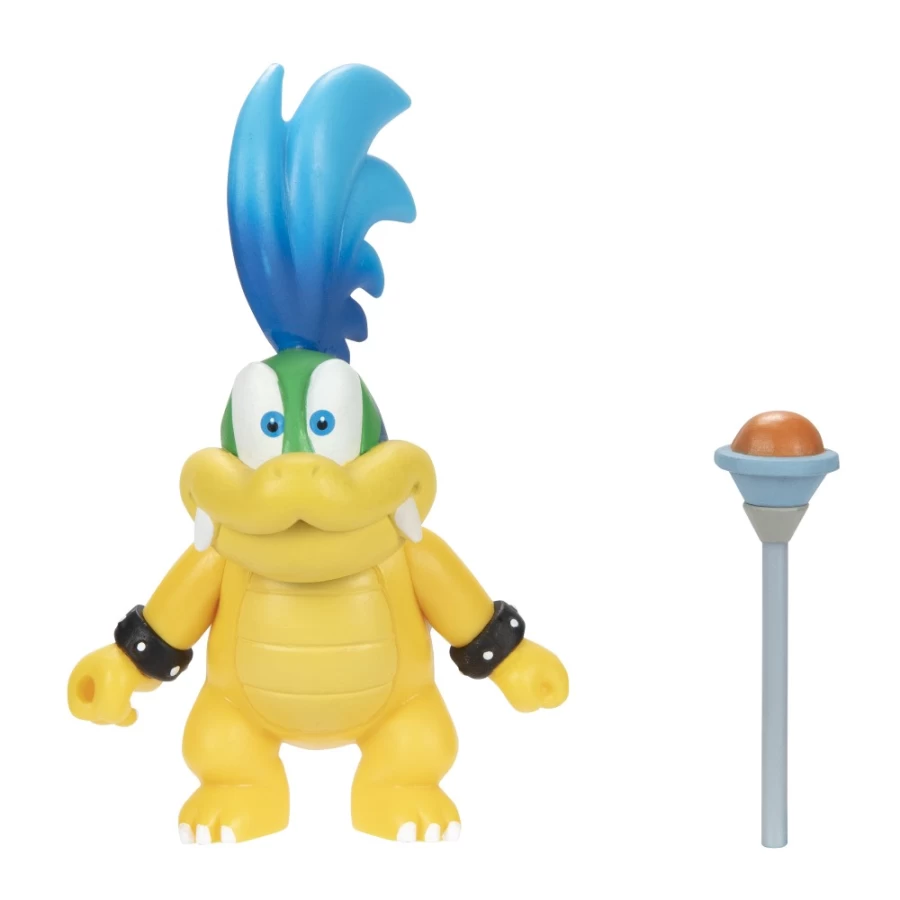 Super Mario Larry Koopa 2.5-Inch Poseable Action Figure – Articulated Collectible Toy