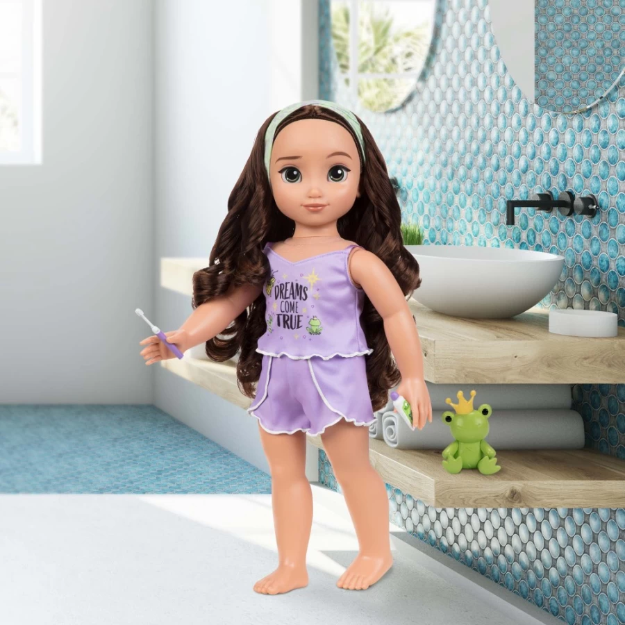 "ILY-4Ever 18-Inch Tiana Inspired Fashion Doll Pack | Princess Themed Play Set"