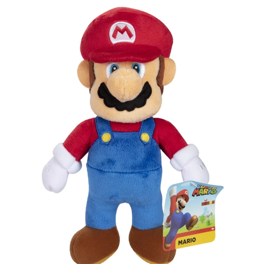 Super Mario Bros Plush Toy - Official Super Mario Stuffed Character for Fans & Collectors