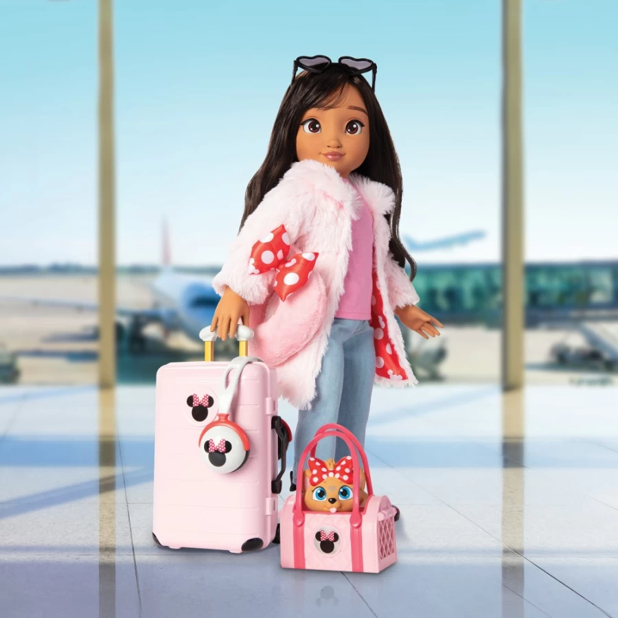 "ily-4ever Minnie Mouse 18-Inch Deluxe Fashion & Accessory Pack for Dolls – Inspired Disney Outfit Set"