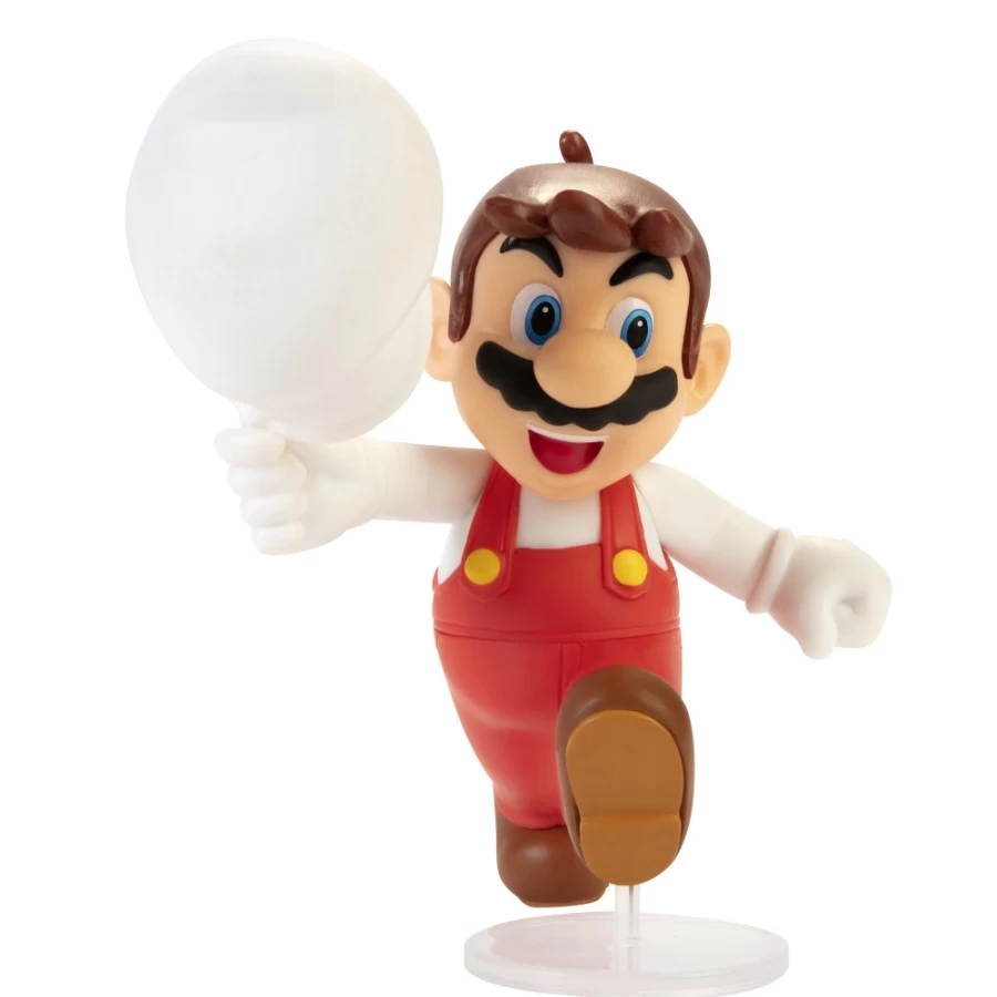 Super Mario Bros Fire Mario 2.5-Inch Poseable Action Figure – Super-Mario Collectible