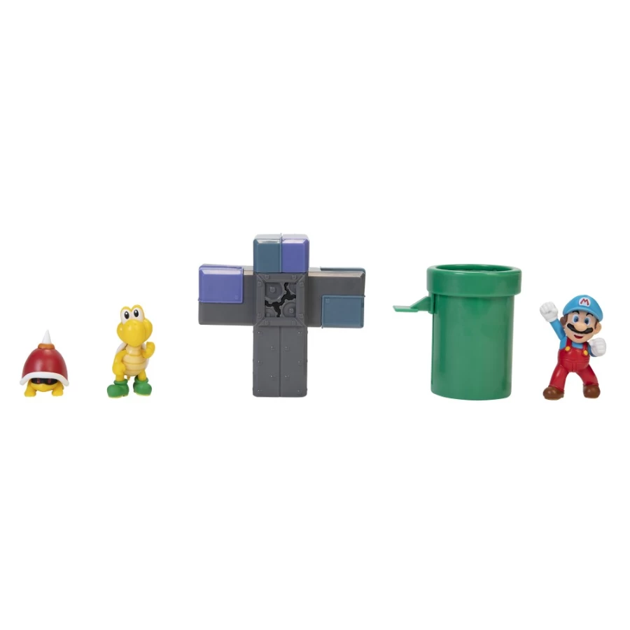 Super Mario 2.5" Underground Diorama Set - Official Nintendo Collectible Figure