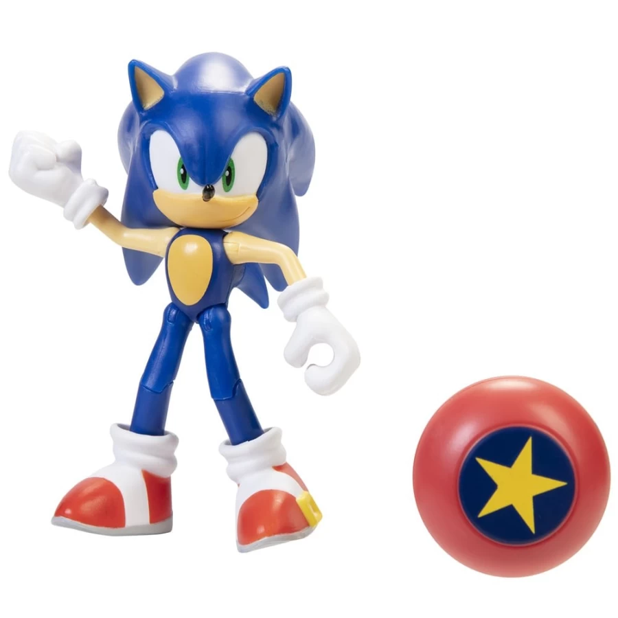 Sonic the Hedgehog 4-Inch Action Figure - Official Collectible Character Model