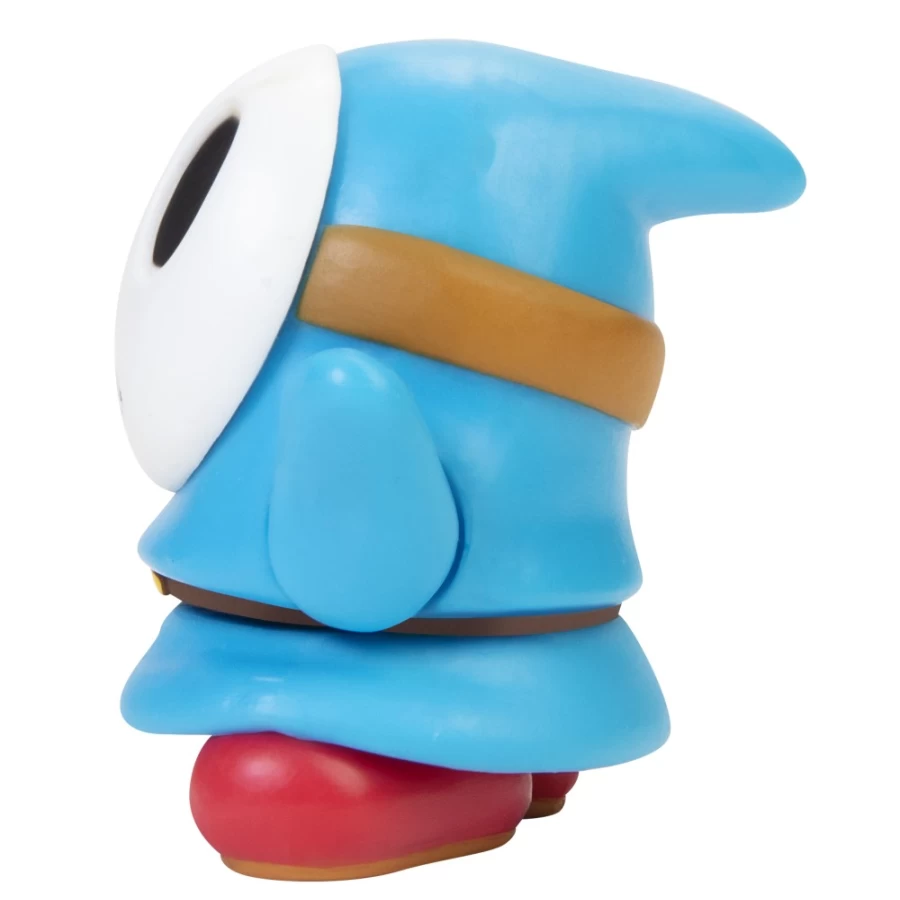 "Super Mario Light Blue Shy Guy 2.5-Inch Articulated Action Figure – Collectible Toy"