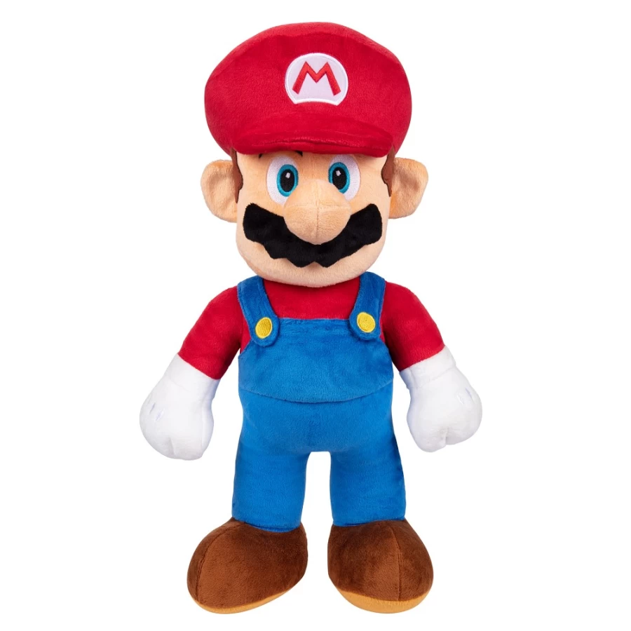 Super Mario Giant Plush Stuffed Toy – Official Super Mario Bros Collectible Soft Jumbo Character