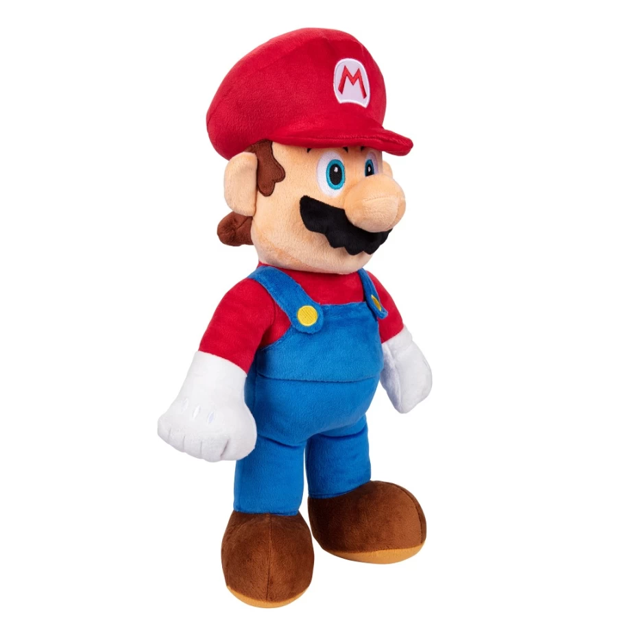Super Mario Giant Plush Stuffed Toy – Official Super Mario Bros Collectible Soft Jumbo Character
