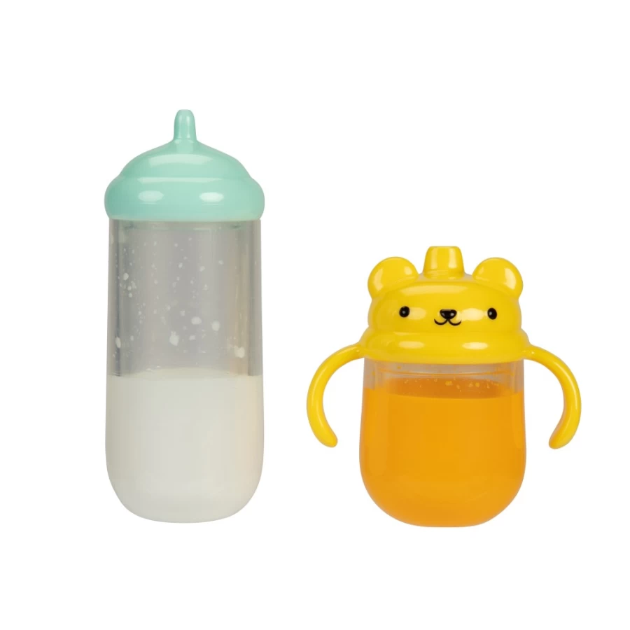 "Perfectly-Cute Magic Sippy Set - Leak-Proof Toddler Cups with Fun Designs"