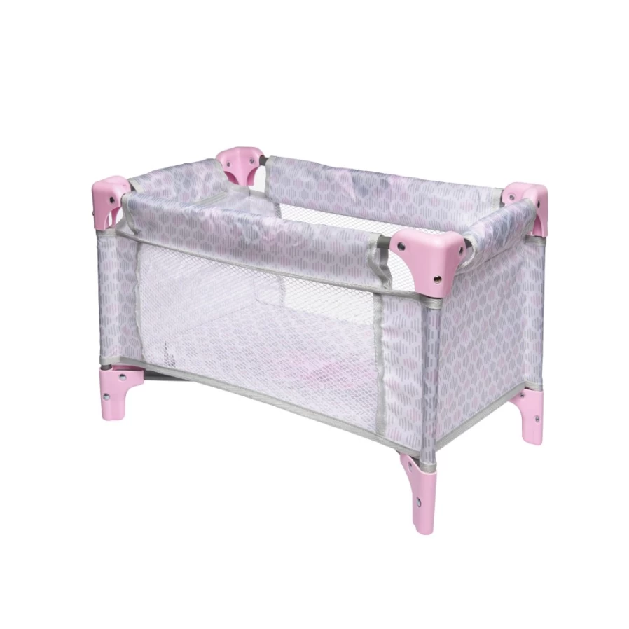 "Perfectly-Cute Portable Folding Crib – Lightweight, Compact & Space-Saving Baby Bed"