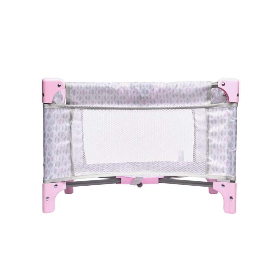 "Perfectly-Cute Portable Folding Crib – Lightweight, Compact & Space-Saving Baby Bed"