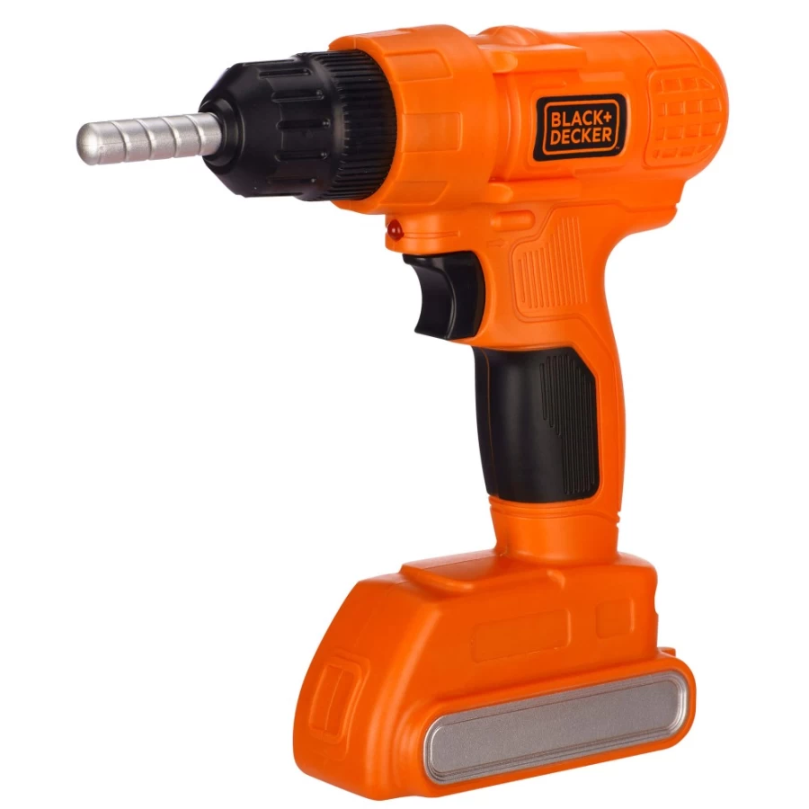 Black+Decker Junior Electronic Power Drill for Kids - Safe & Fun DIY Tool