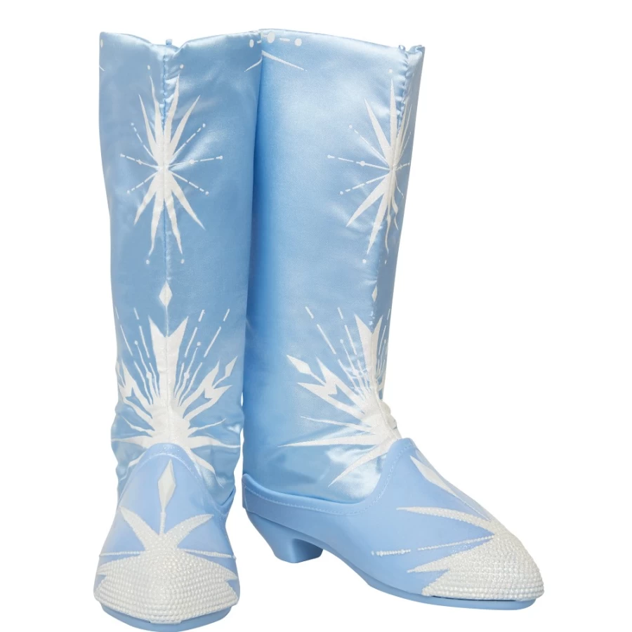 Frozen Elsa Winter Boots for Kids - Inspired by Disney's Frozen Princess, Warm Snow Boots for Girls