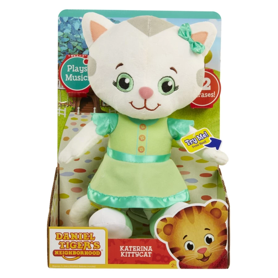 Jack Logo Neighborhood Friend Katerina Kittycat Soft Plush Toy - Cute Collectible Stuffed Animal