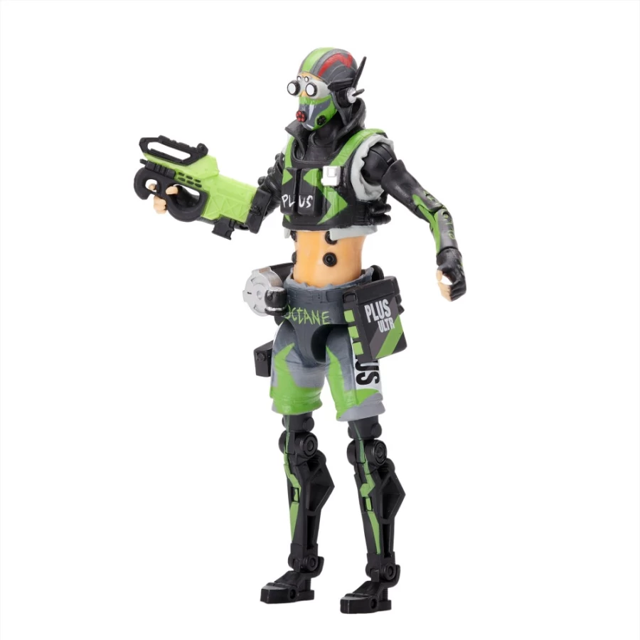 Apex Legends Octane 6 Action Figure Series 4 with Exclusive Hit And Run Skin - Collectible Statue