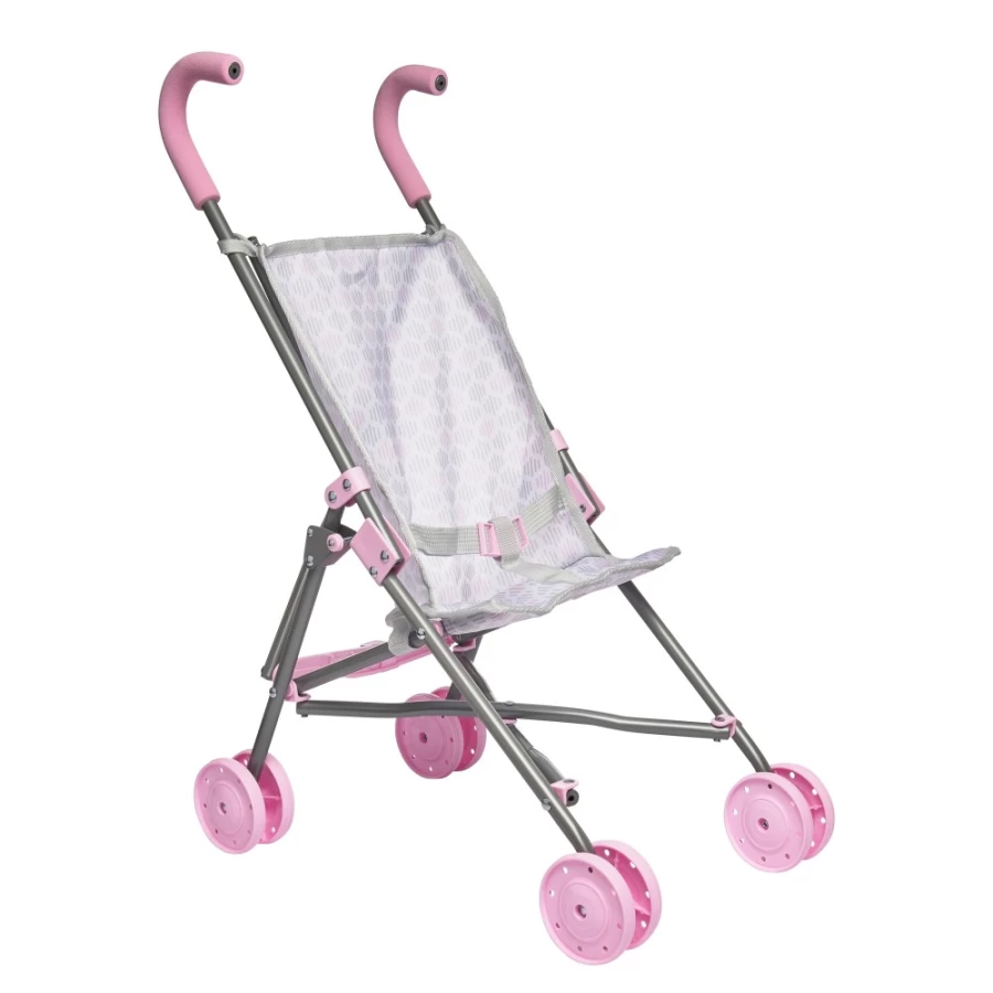 "Perfectly-Cute Compact Fold-Up Stroller for Easy Travel & Storage"
