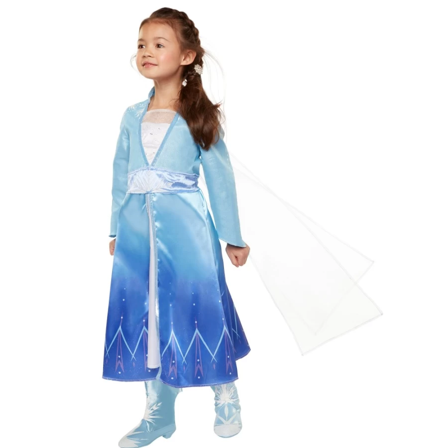 Frozen Elsa Adventure Costume Dress for Kids - Inspired by Disney's Frozen Character