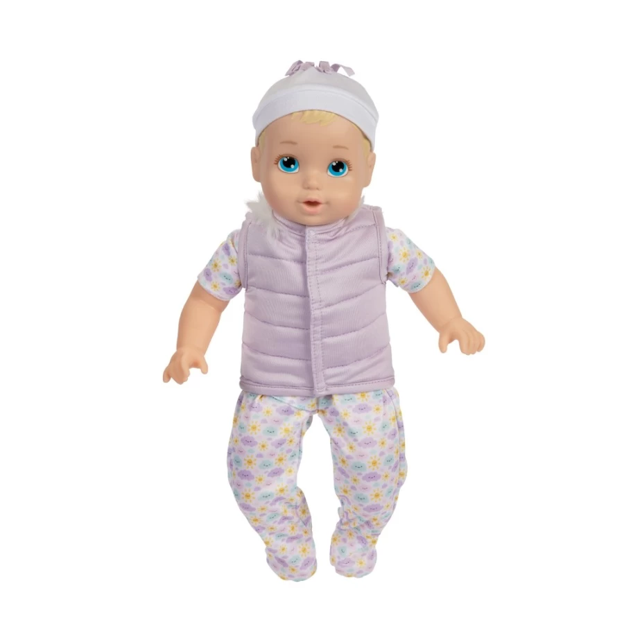 "Perfectly-Cute 3-Piece Baby Outfit: Seasonal Romper, Vest & Hat Set"