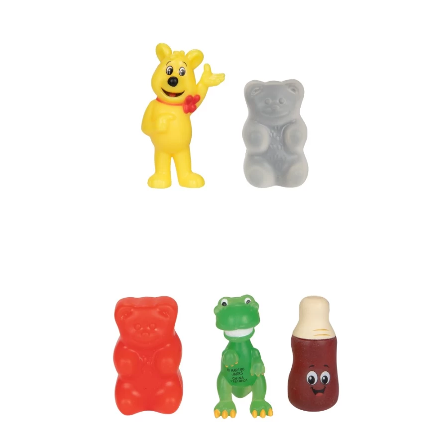 Haribo 5-Piece Gummy Figures Multipack Assorted Fruit Flavors