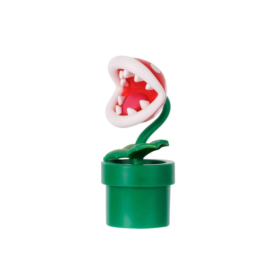 Super Mario Piranha Plant 2.5-Inch Articulated Action Figure – Collectible Posable Character