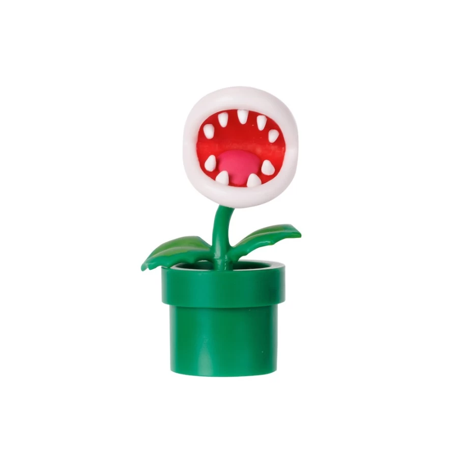 Super Mario Piranha Plant 2.5-Inch Articulated Action Figure – Collectible Posable Character