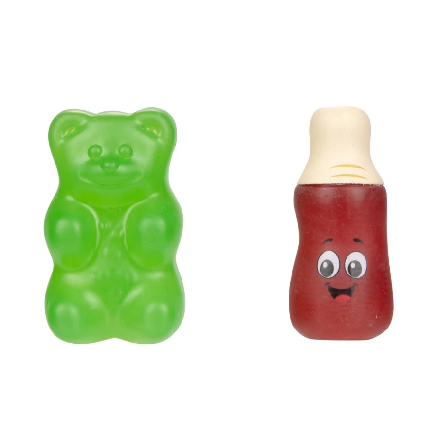 Haribo Green Gummi Bear & Happy Cola Gummy Candy 2-Pack