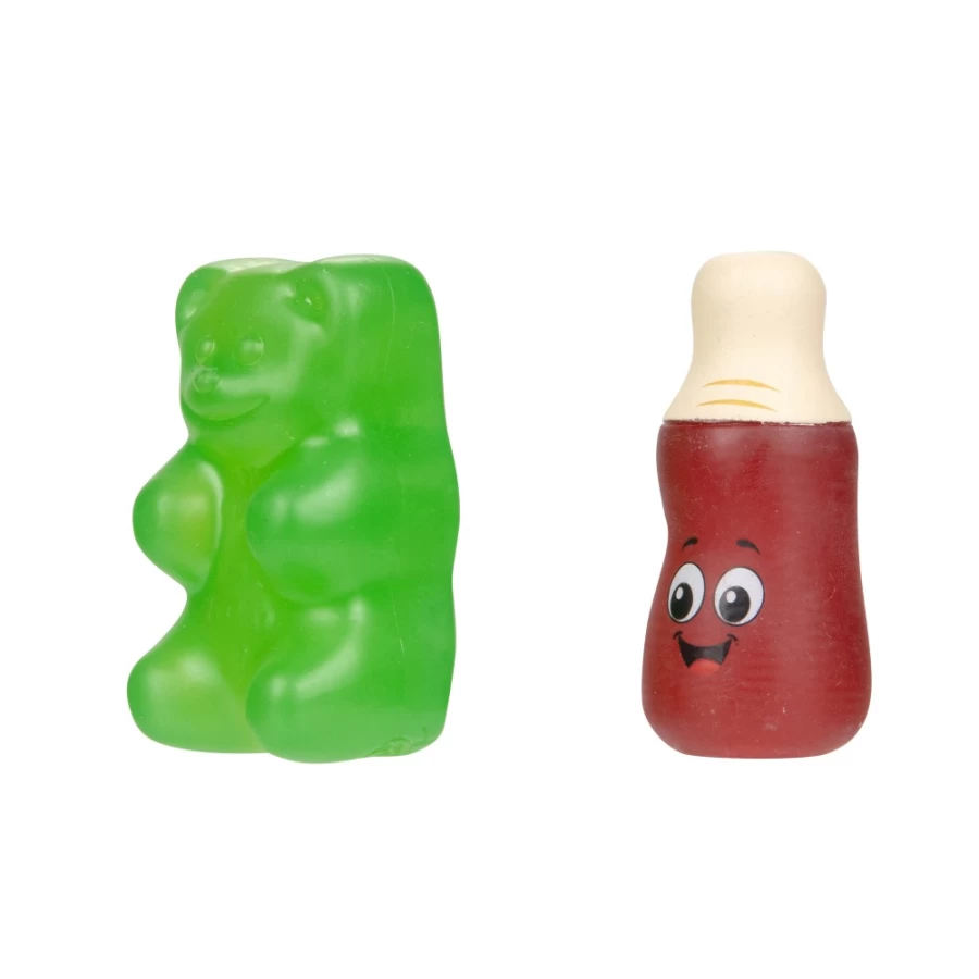 Haribo Green Gummi Bear & Happy Cola Gummy Candy 2-Pack