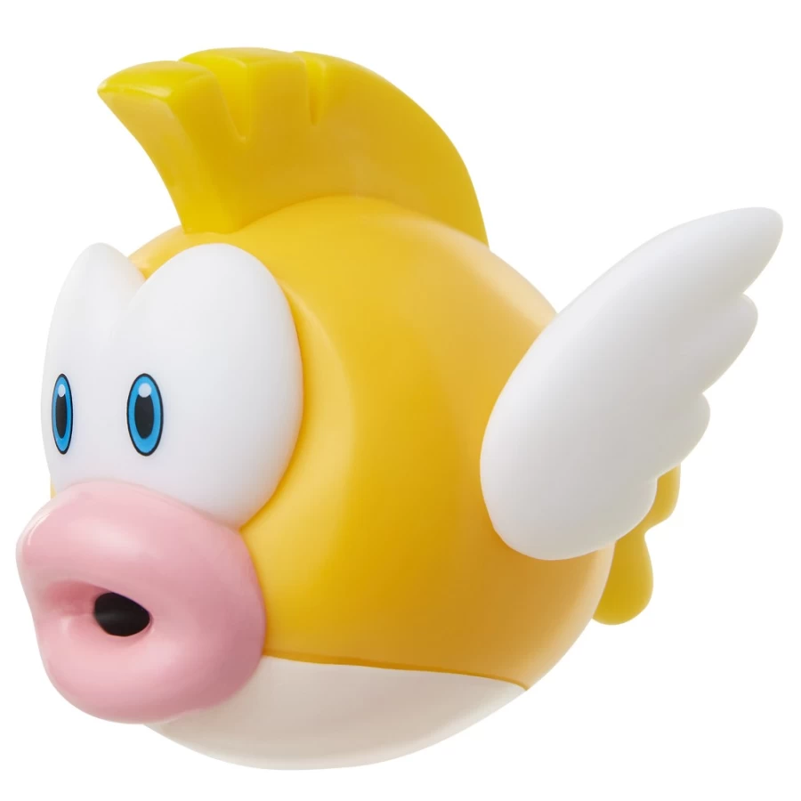 Super Mario Eep Cheep 2.5-Inch Articulated Action Figure - Collectible Posable Character