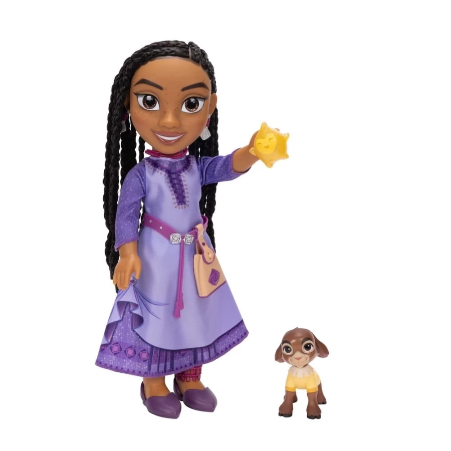 "Wish Singing Asha Doll with Valentino & Star – Interactive Musical Toy for Kids"