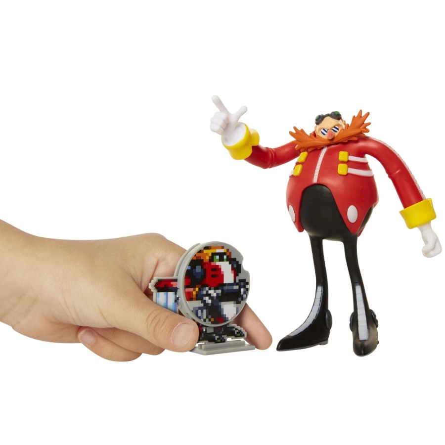 "Sonic The Hedgehog Dr. Eggman 4-Inch Action Figure – Official Collectible Toy"