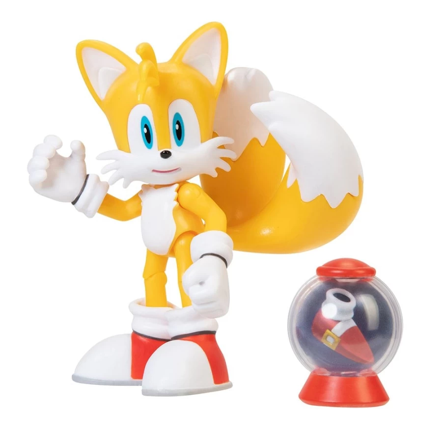 Sonic the Hedgehog Tails 4-Inch Action Figure - Official Collectible Toy